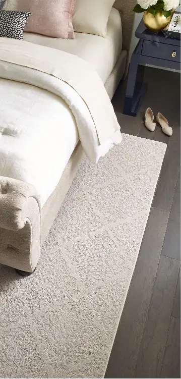 Bedroom Custom Rugs | Wade's Interiors