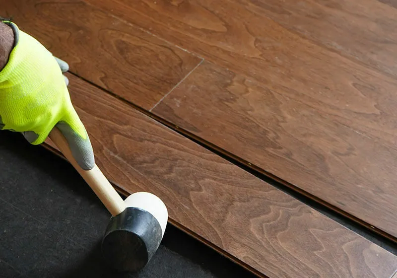 Hardwood Installation | Wade's Interiors